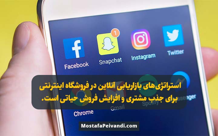 بازاریابی آنلاین فروش محصول