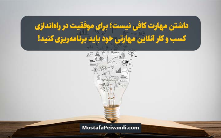 تبدیل مهارت و استعداد به کسب و کار آنلاین